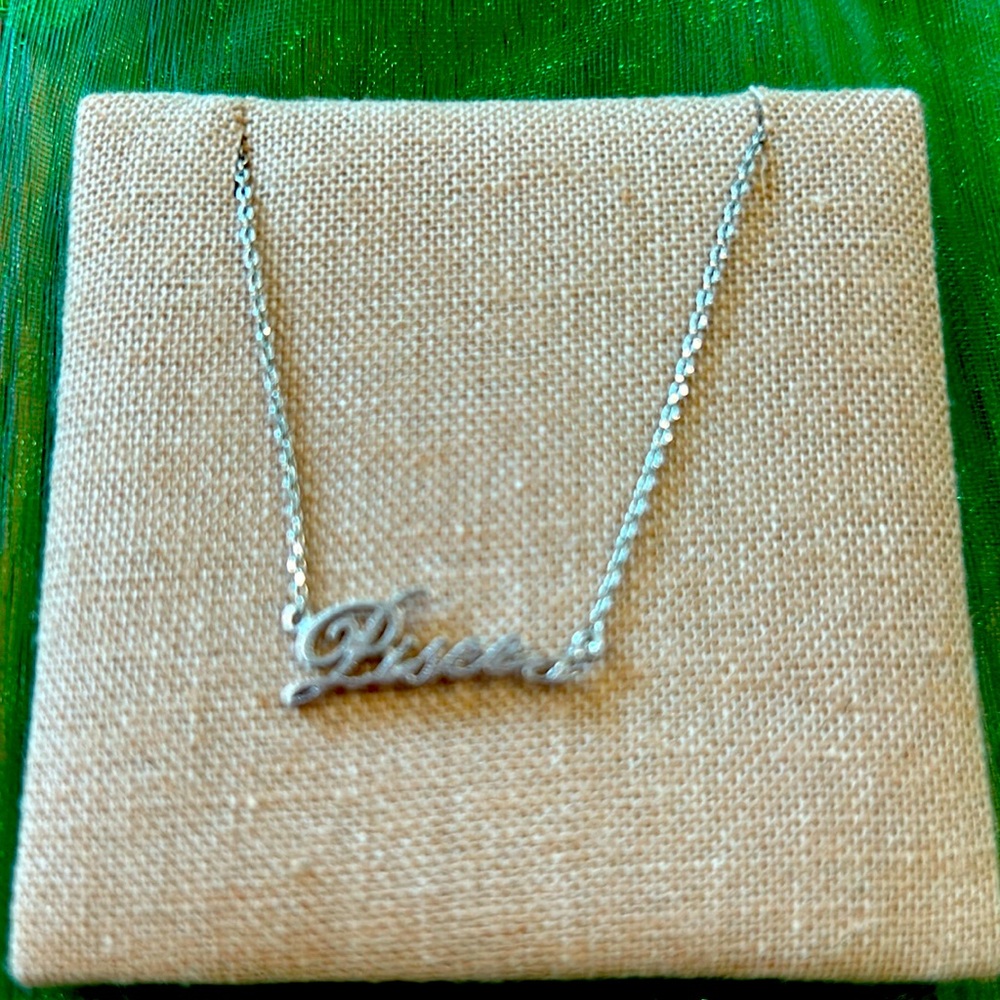 Pisces ♓️ necklace siver tone